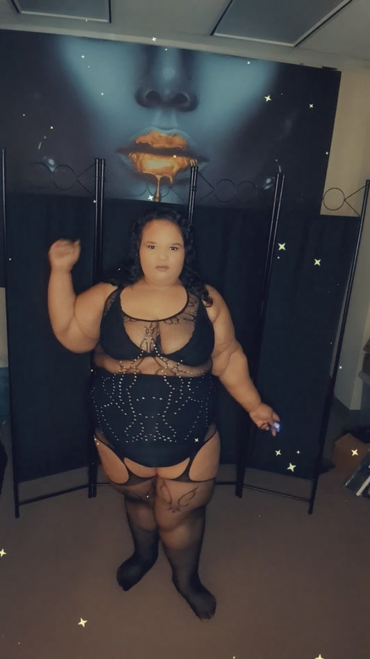 Sexy Plus size Body Stockings